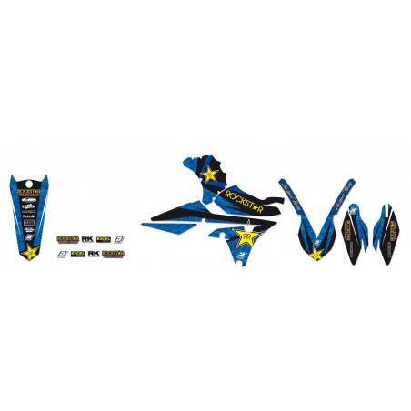 BLACKBIRD Kit de Adhesivos Yamaha YZF 250/450 (06-09) BLACKBIRD ROCKSTAR Kits Adhesivos