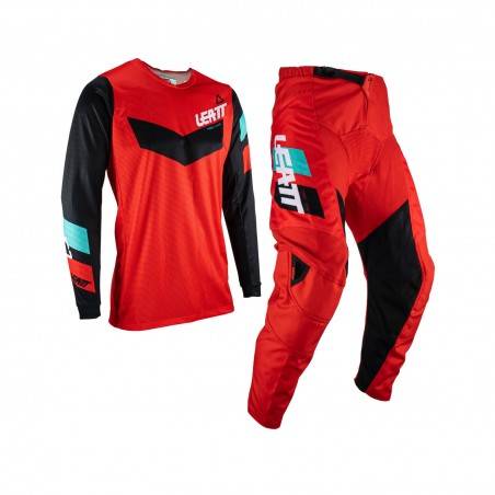 LEATT Kit Infantil LEATT Moto 3.5 Rojo (Camiseta + Pantalón) Camisetas