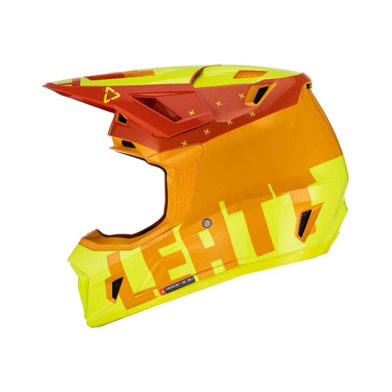 LEATT Casco LEATT Moto 7.5 Citrus (Incluye Gafas) Cascos