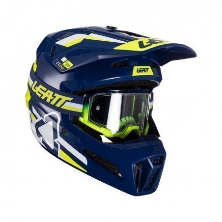 LEATT Casco LEATT Moto 3.5 Royal (Incluye Gafas) Cascos Hombre