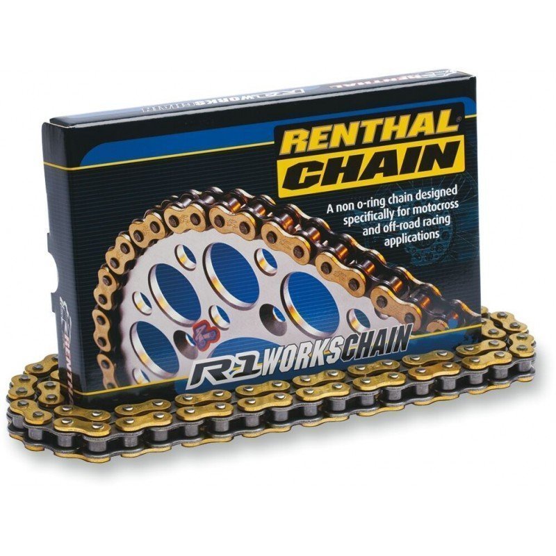 RENTHAL Cadena de Transmisión Renthal R1 Works 520 Cadenas Transmisión